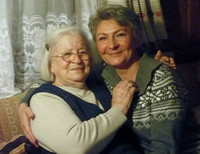 Moni and "our" Oma.
