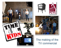 "Time 4 Kids" TV commercial in the making