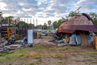 Demolition 20Sep14 dogpark glimpses