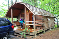 Cabin at KOA campground