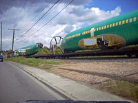 Planes on trains