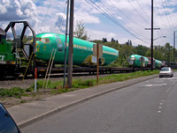 Planes on trains